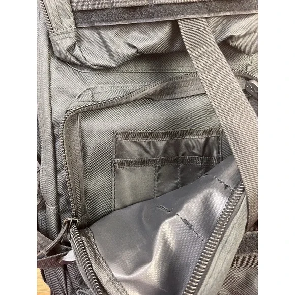 EVATAC Tactical Backpack Black 25L NEW - Picture 5 of 11